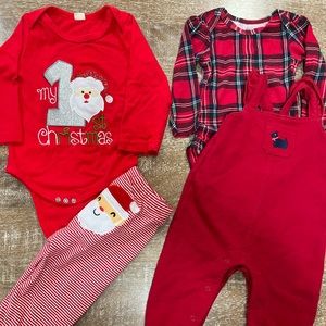Unisex Holiday bundle for 3-6 months infant